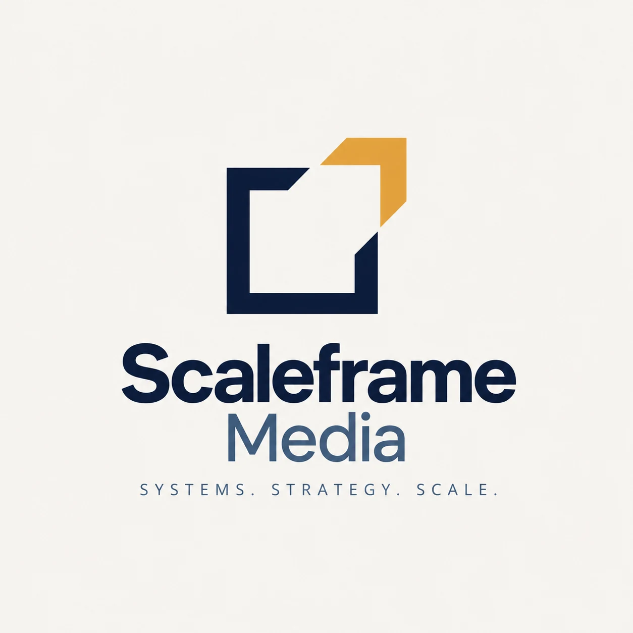 Scaleframe Media — Systems. Strategy. Scale.