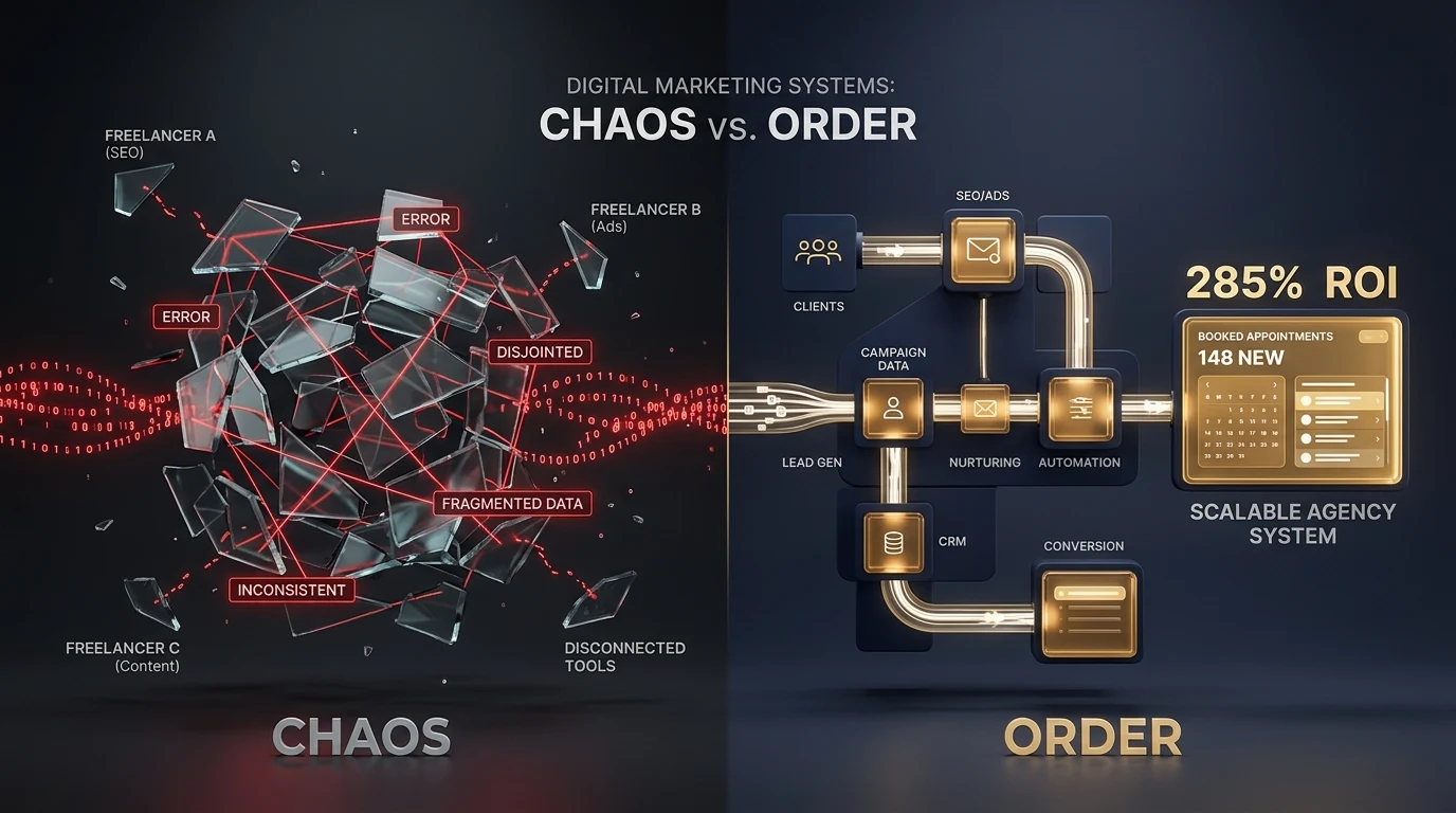 Digital Marketing Systems: Chaos vs Order Breakdown